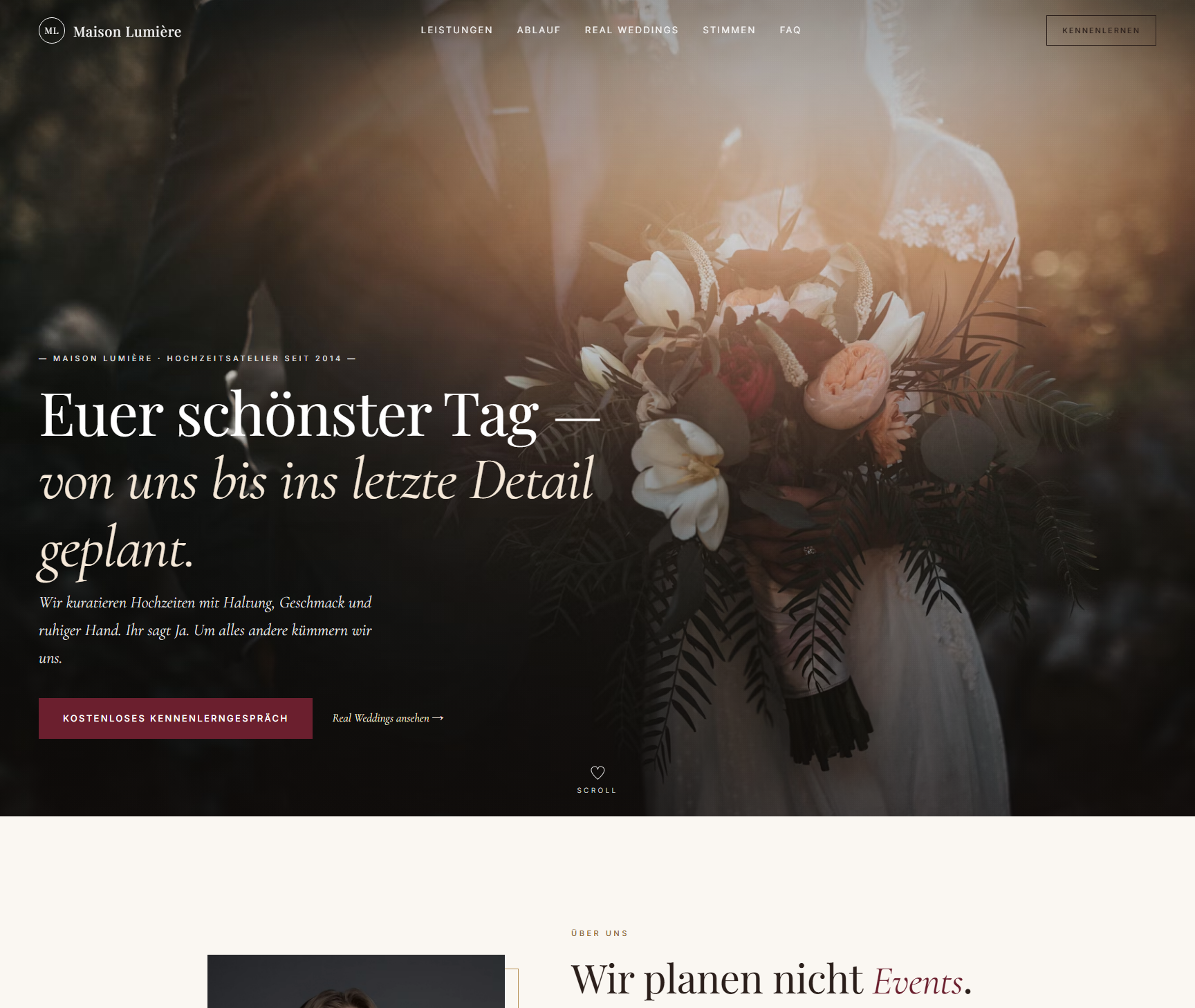 Hochzeitsplanung